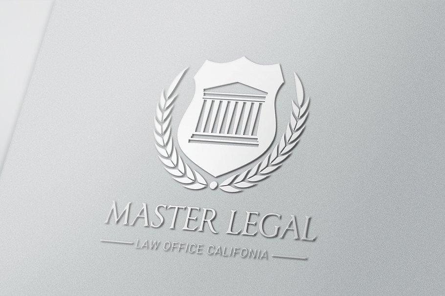 法律矢量图标 Master Legal