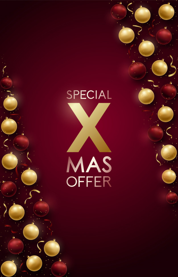 圣诞节广告设计海报模板