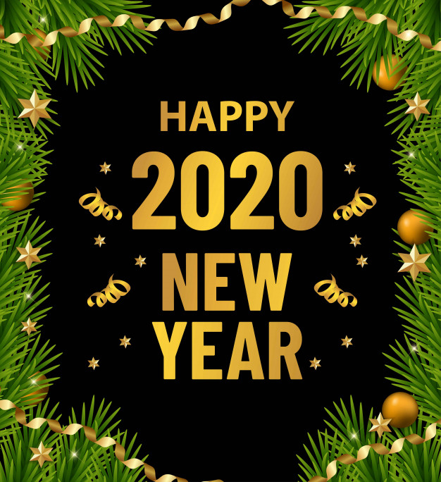 圣诞新年广告设计元素