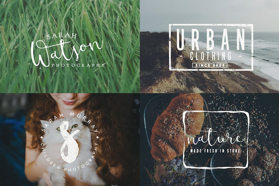 优雅经典Logo标志模板集 Logo Set 6