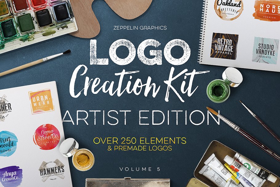 创意标志创建工具包 Logo Creation Kit Vol.5