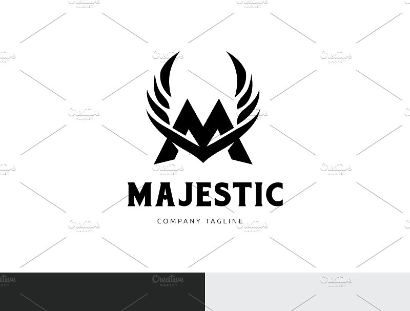 雄伟的神圣的LOGO模板 Majestic Logo