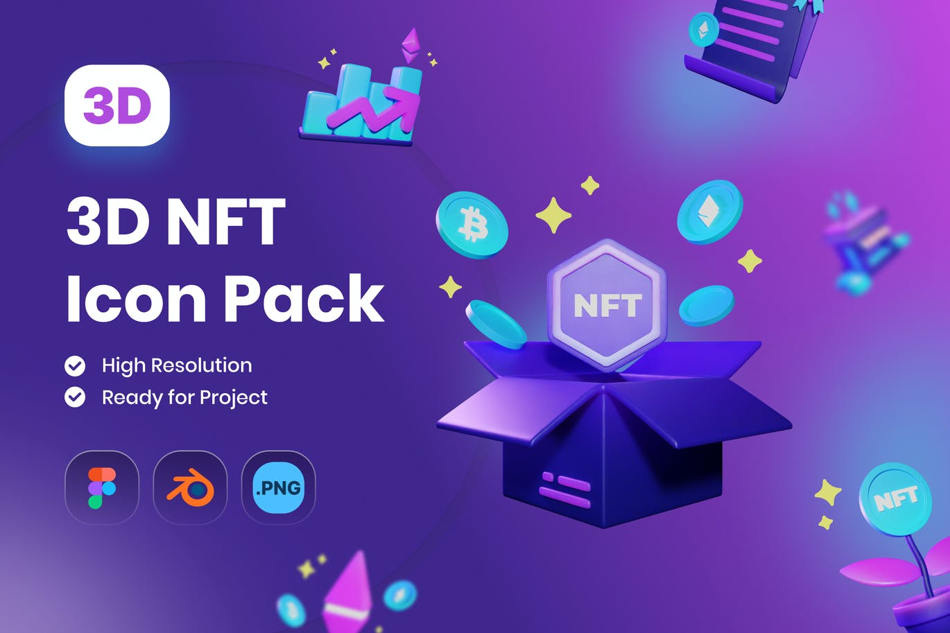 NFT图标插图icon包