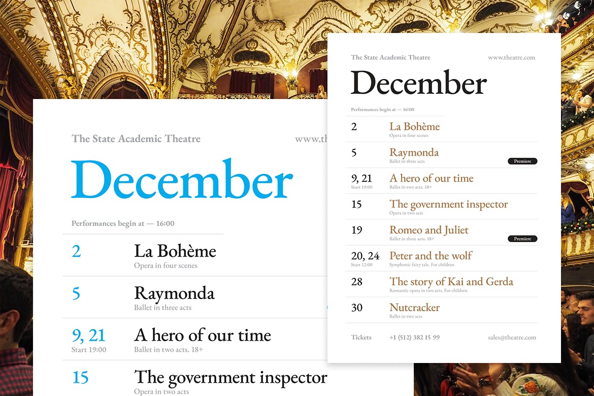 时尚高端简约多用途的高品质活动排版时间表海报宣传单DM设计模板-5