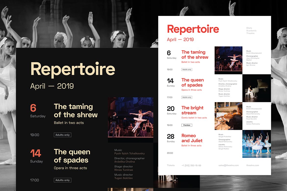 时尚高端多用途的高品质专业排版设计的宣传单DM海报设计模板-7