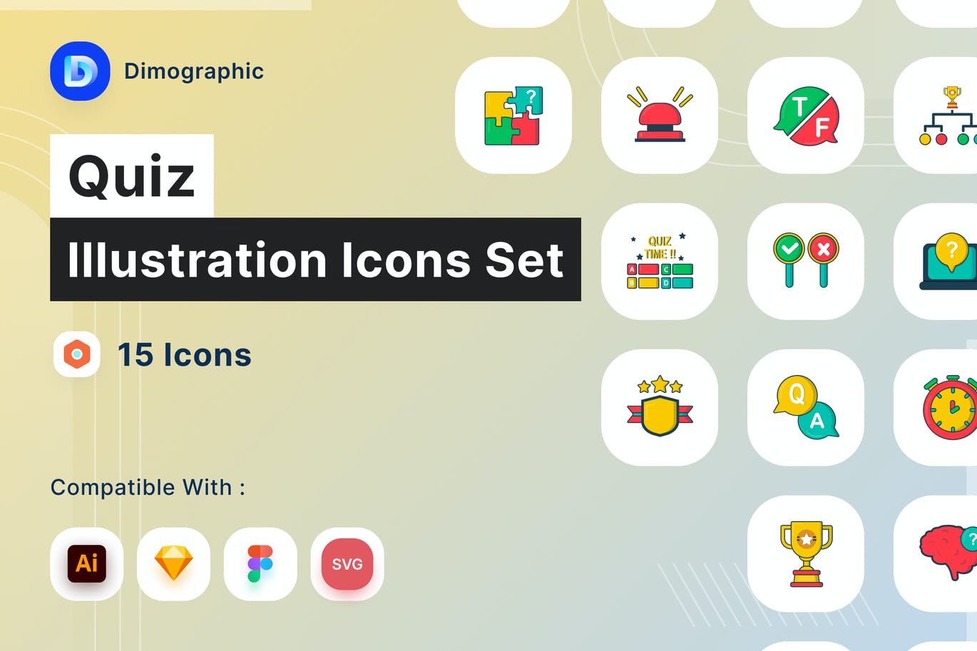 问题测试图标套装