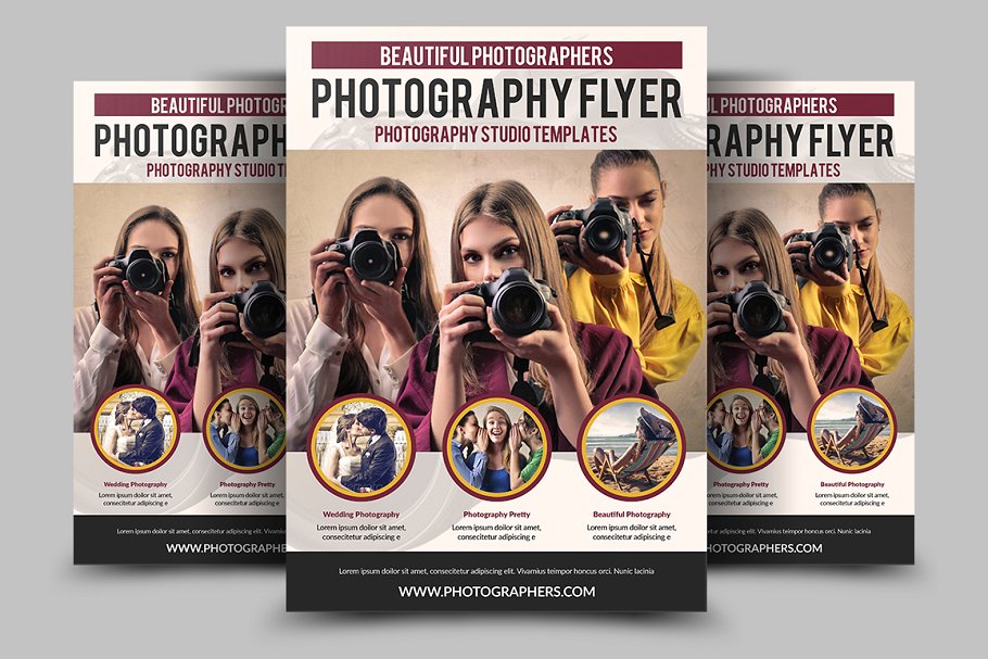 摄影海报设计模板 Photography Flyer