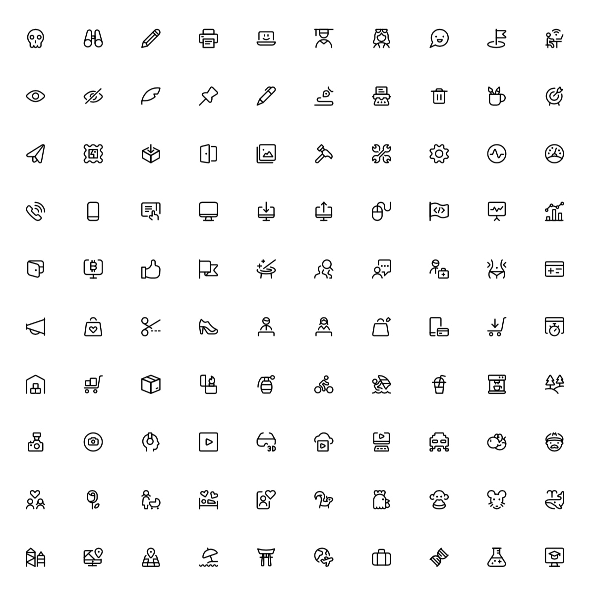 极简主义图标库