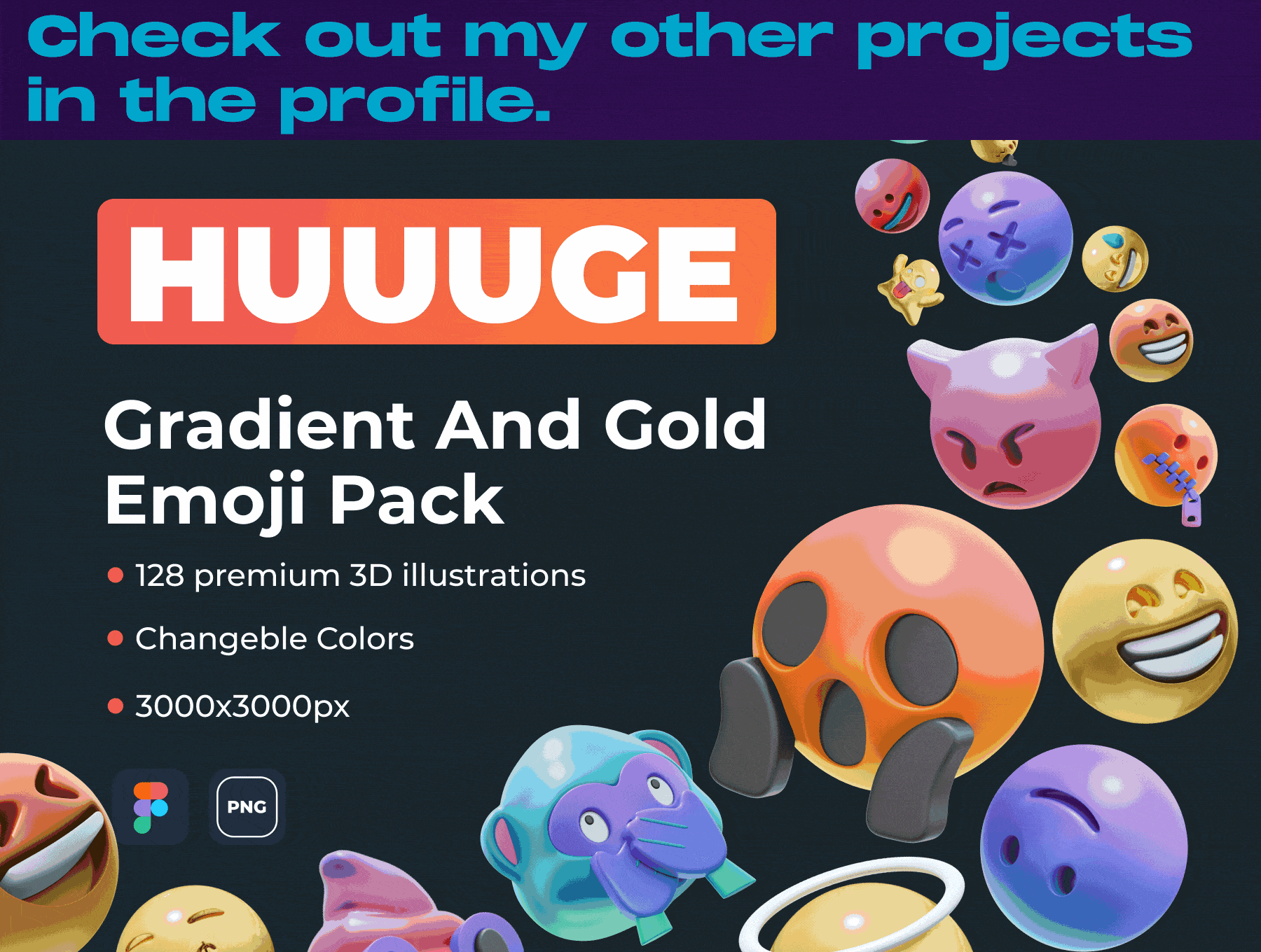 3D抽象形状图标插画素材[1.55GB]