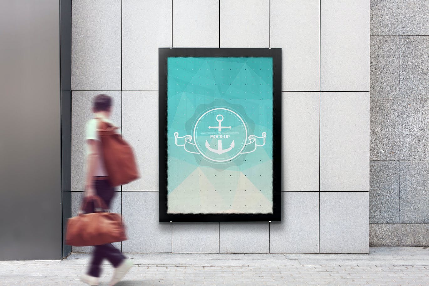 户外传单/海报/广告牌效果图样机模板集 Flyer, Poster and Billboard Mockups