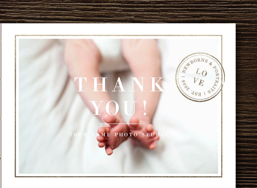 新生儿照片品牌设计素材模板 Newborn Photography Branding