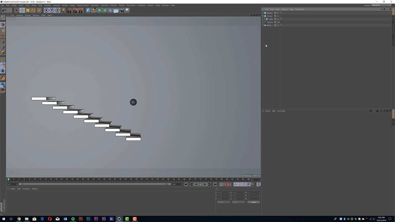 C4D 使用Dynamics创建循环GIF教程