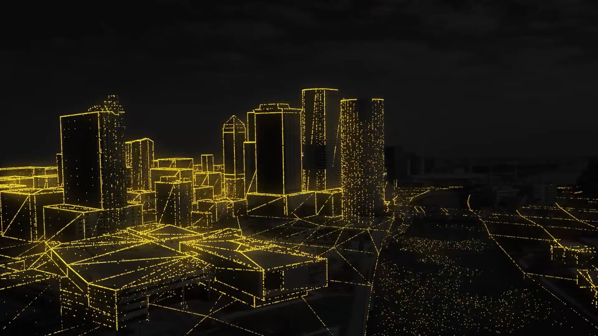 C 4D X-Particle创建城市教程