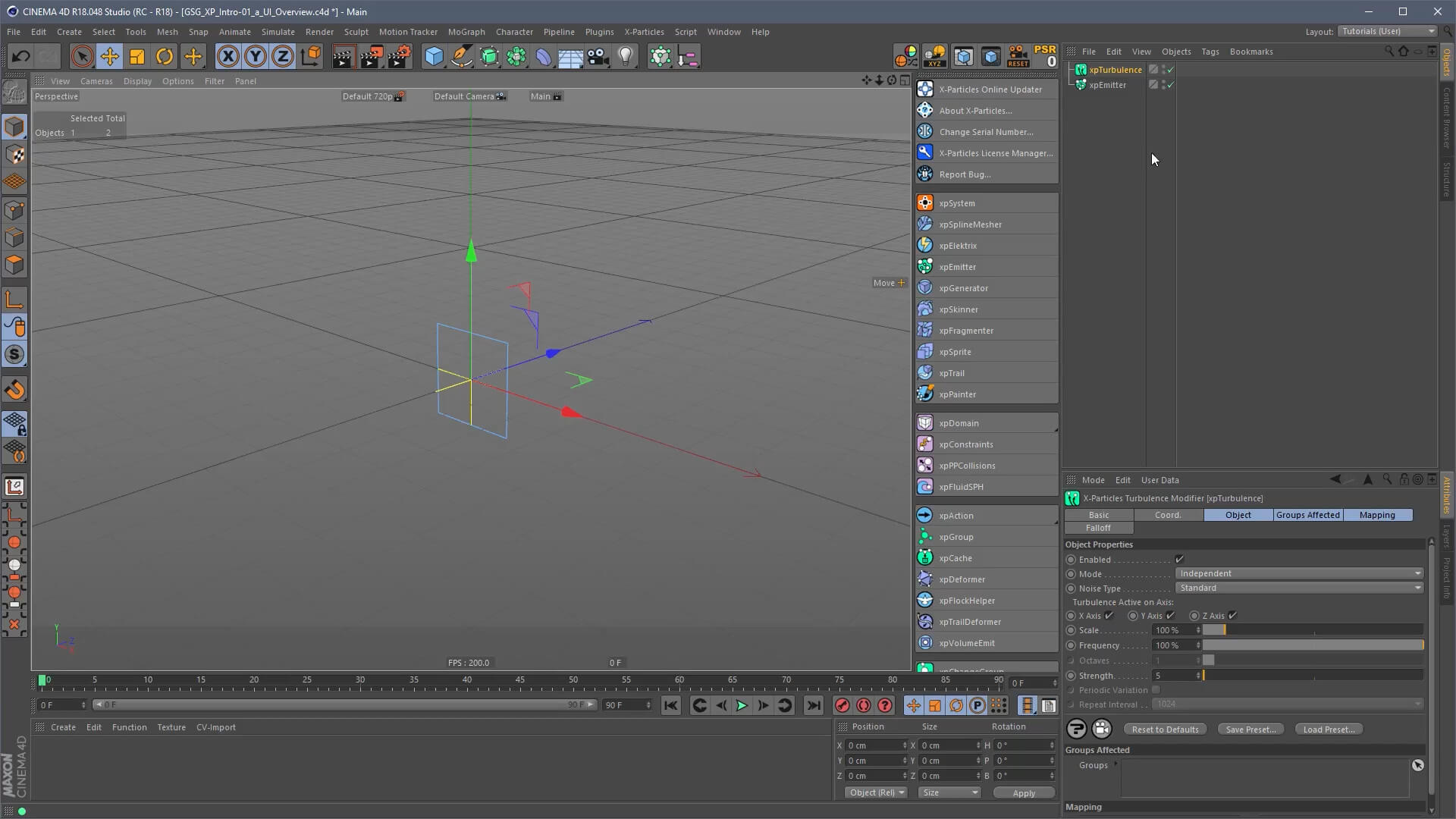 GSG XPARTICLES粒子系列教程