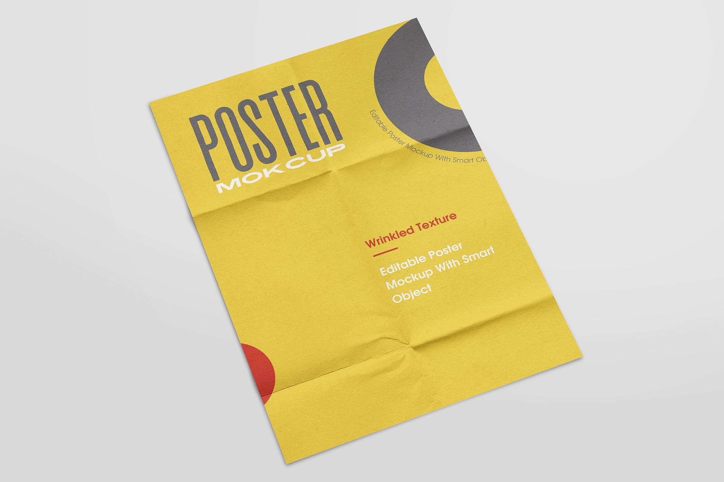 纸张宣传单海报展示样机模板v5 Poster Mockup