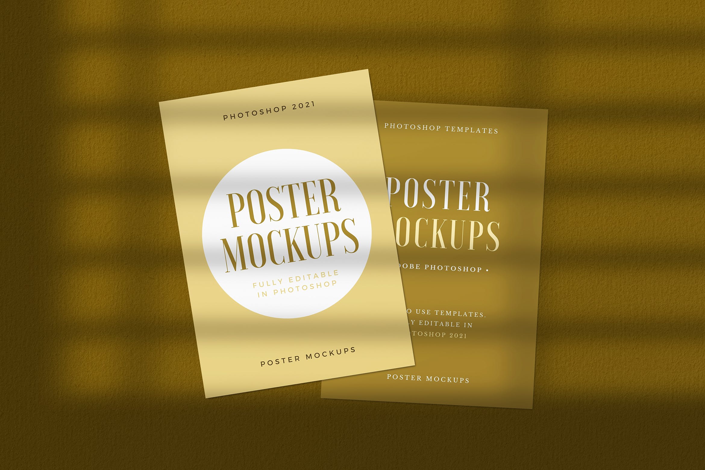 纸张宣传单海报展示样机模板v10 Poster Mockup