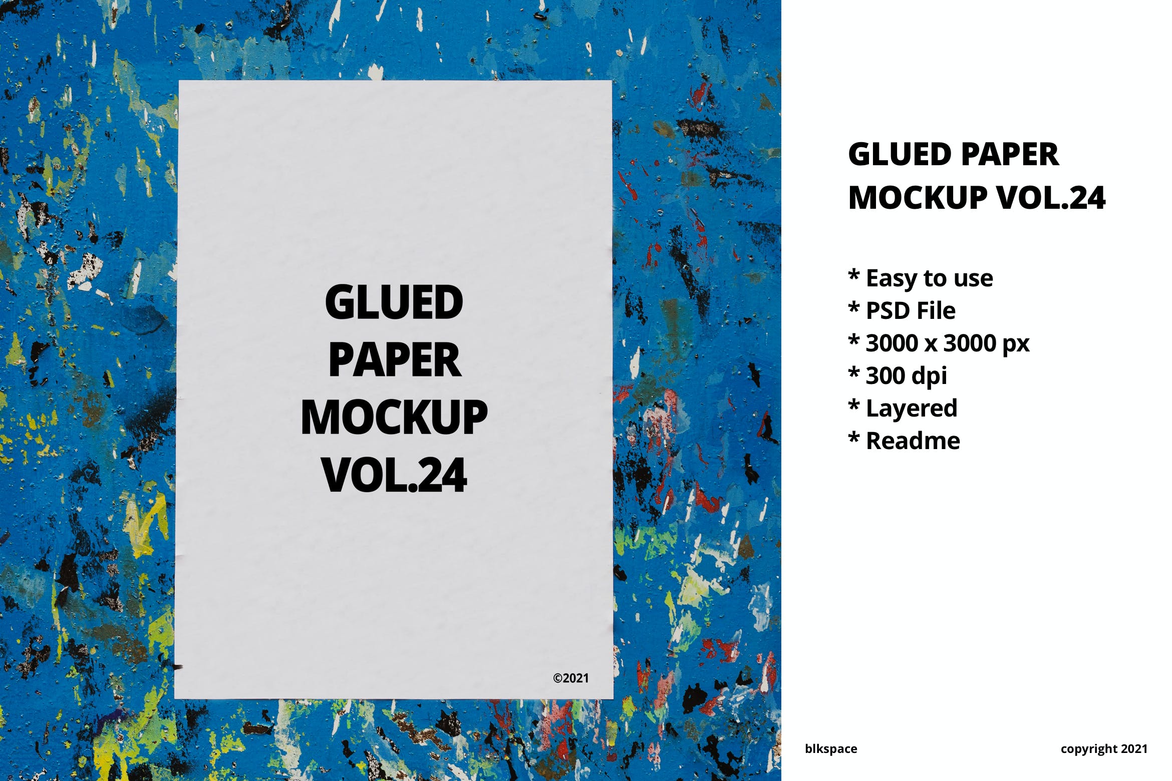 真实场景粘贴纸张海报传单样机v24 Glued Paper Mockup Vol.24