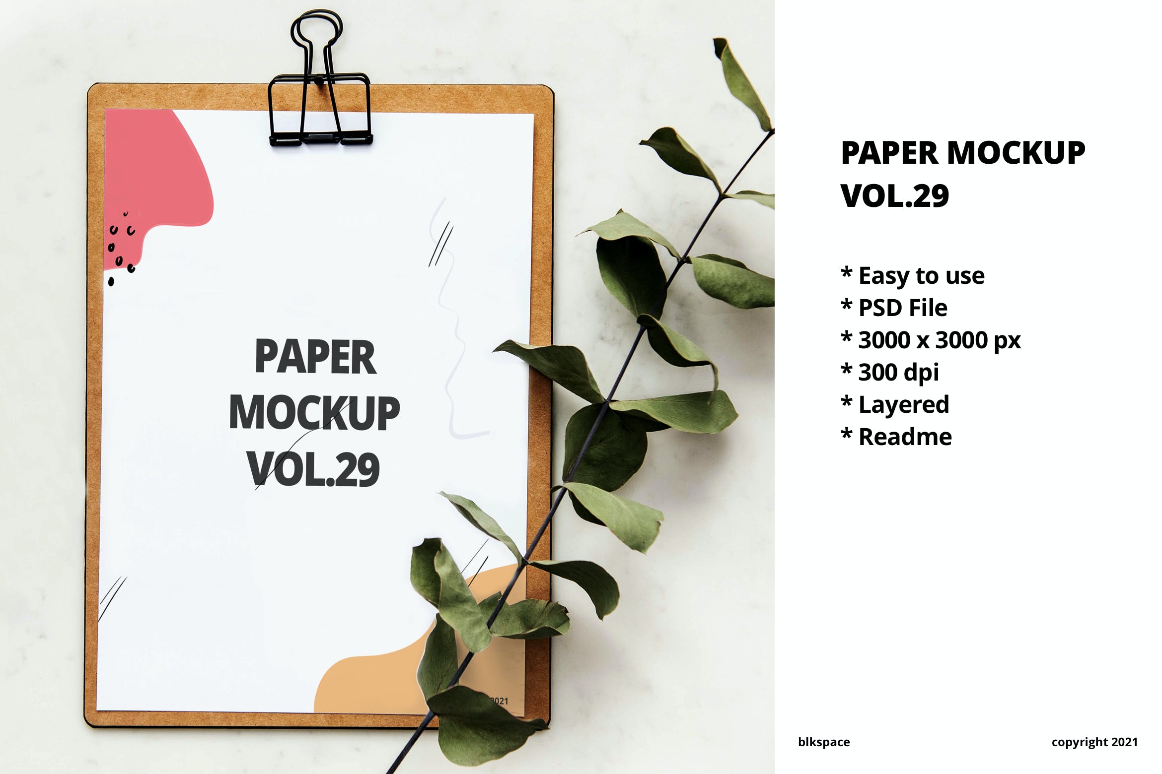 海报传单作品展示纸张样机模板v29 Paper Mockup Vol.29