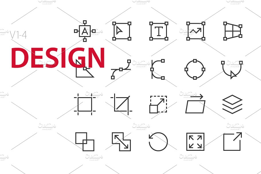 设计UI矢量图标 80 Design UI icons
