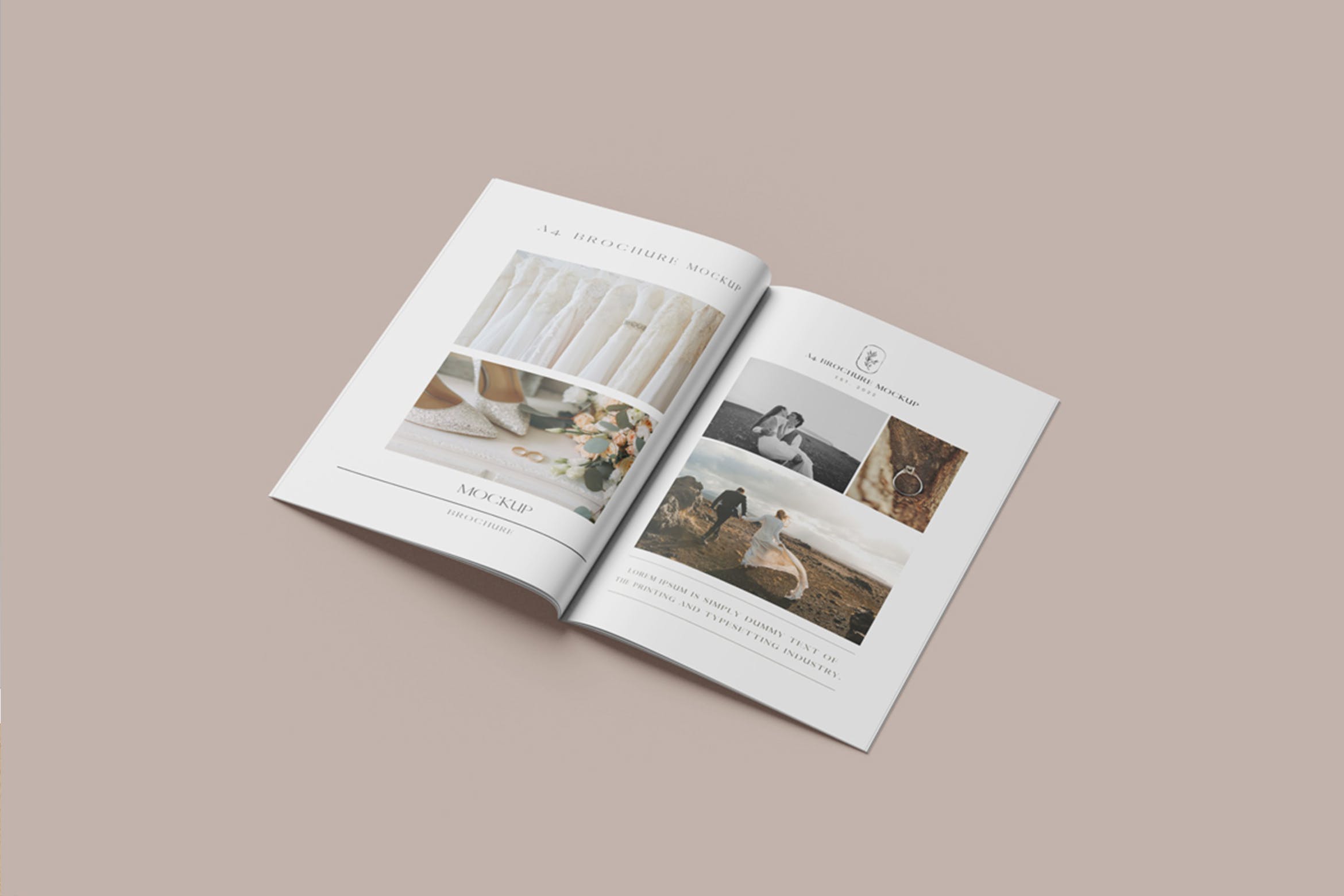 A4手册/目录画册样机素材 A4 Brochure / Catalog Mockups