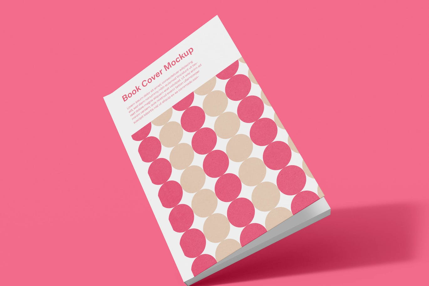 书籍封面设计效果图样机素材v1 Book Cover Mockup