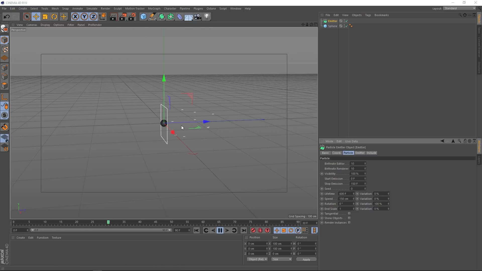 C4D 聚拢小球动力学教程