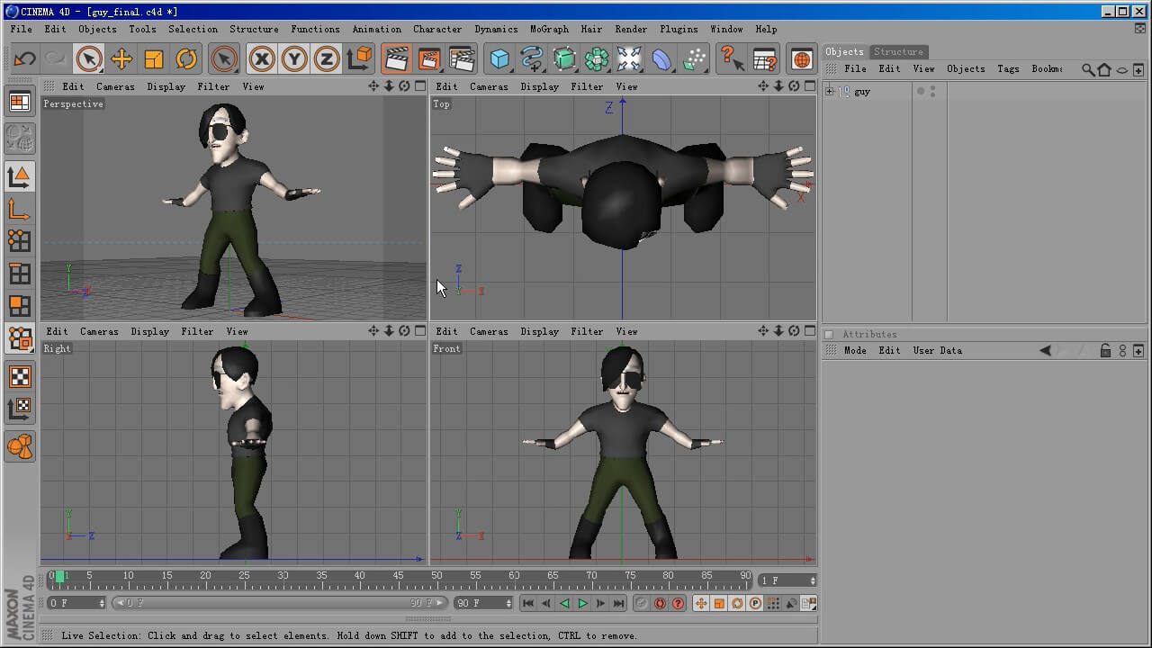 MAXON CINEMA 4D 完全攻略第四部 角色动画