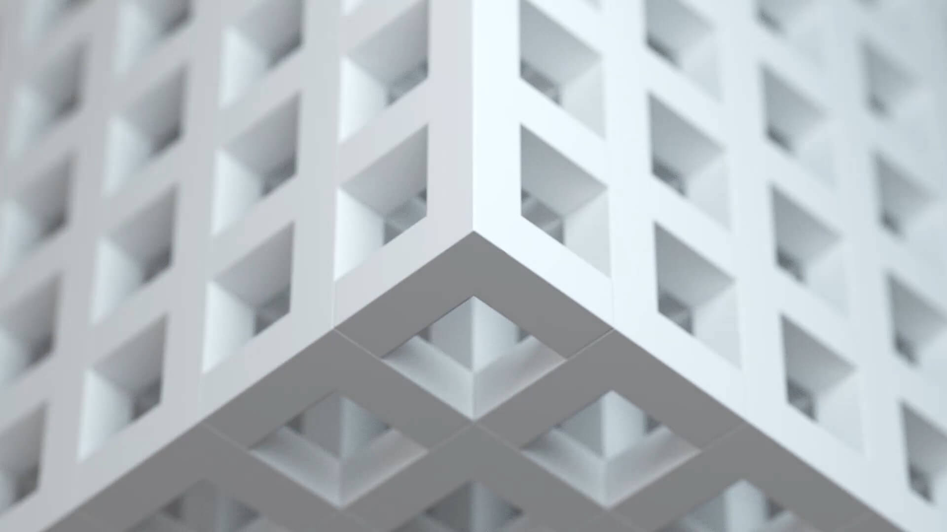 C4D 无限建筑循环动画教程