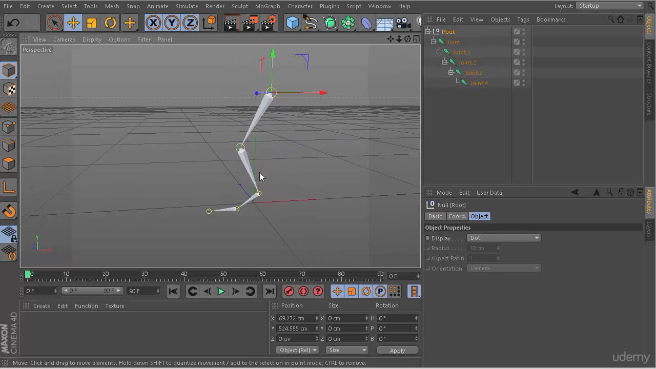 C4D 3D自动索具教程