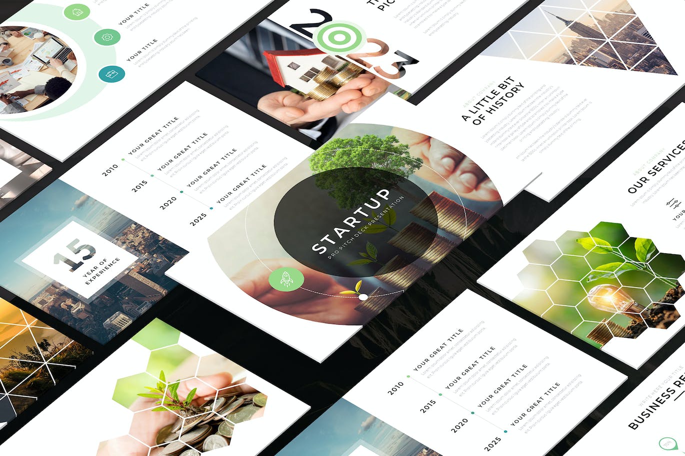 独角兽项目启动计划演示ppt模板