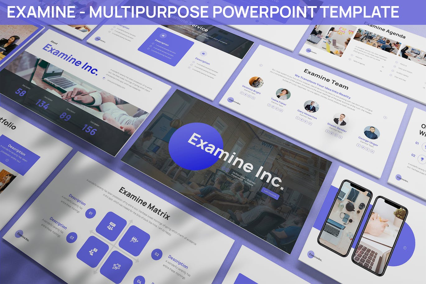 多用途商业品牌推广ppt模板