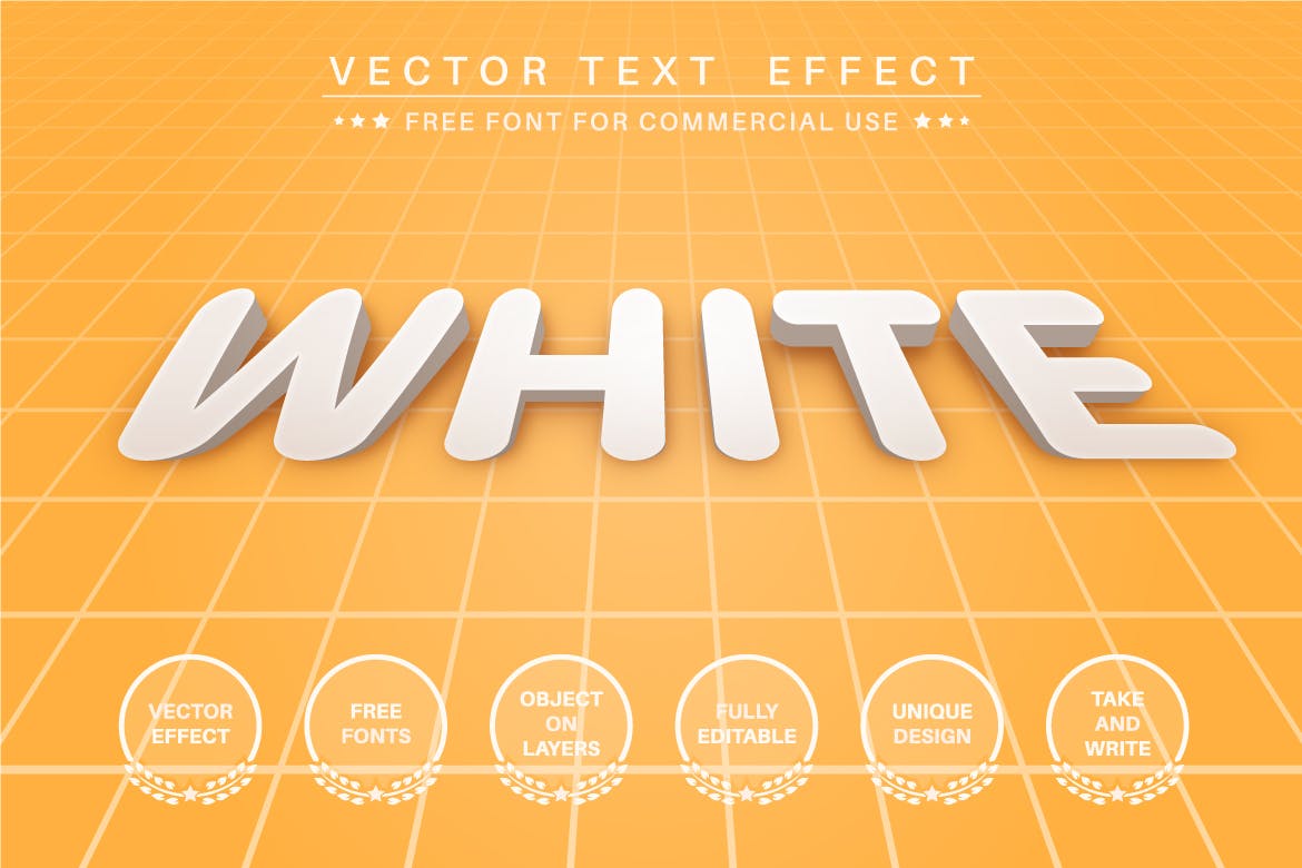 3D石头风格字体PS图层样式