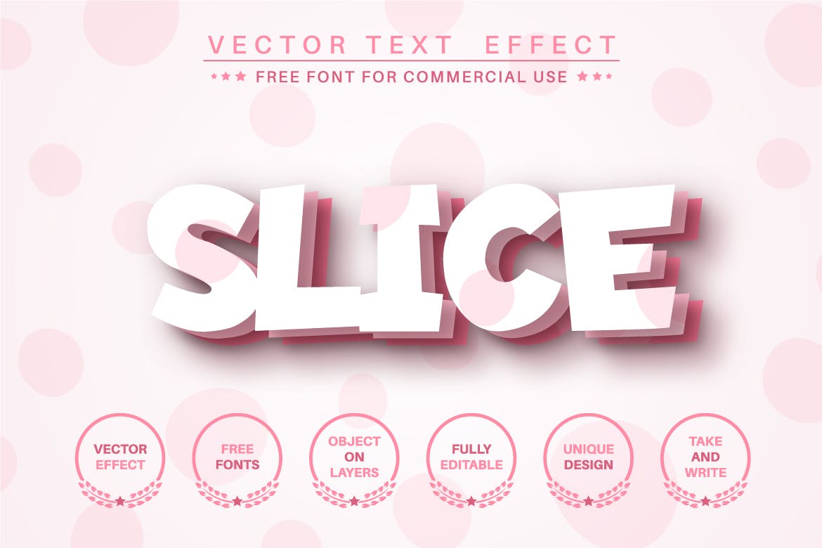 纸层风格3D字体PS图层样式