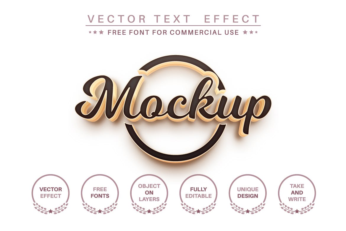 暗金色3D字体PS图层样式