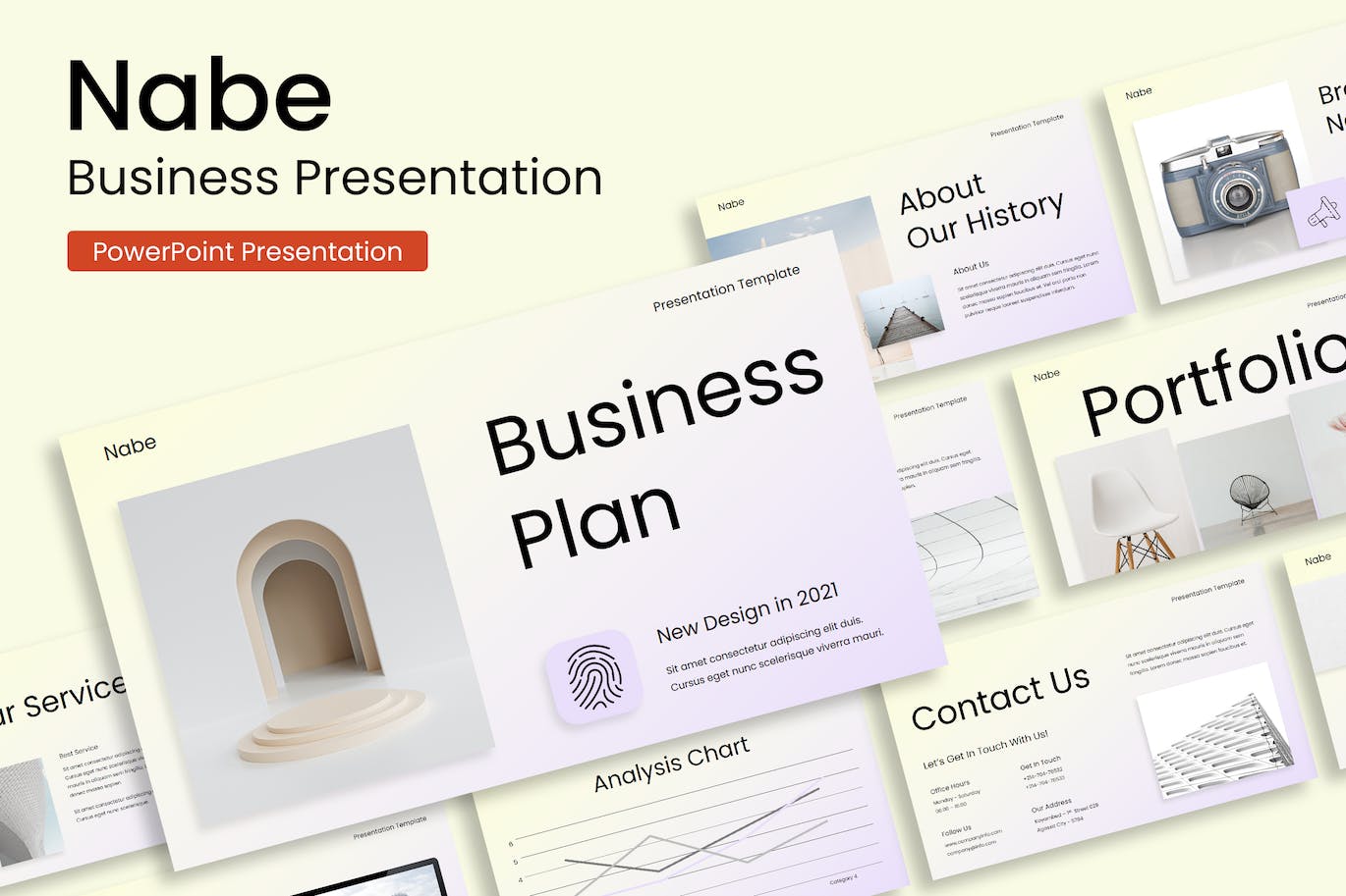 创意商业ppt演示文稿模板