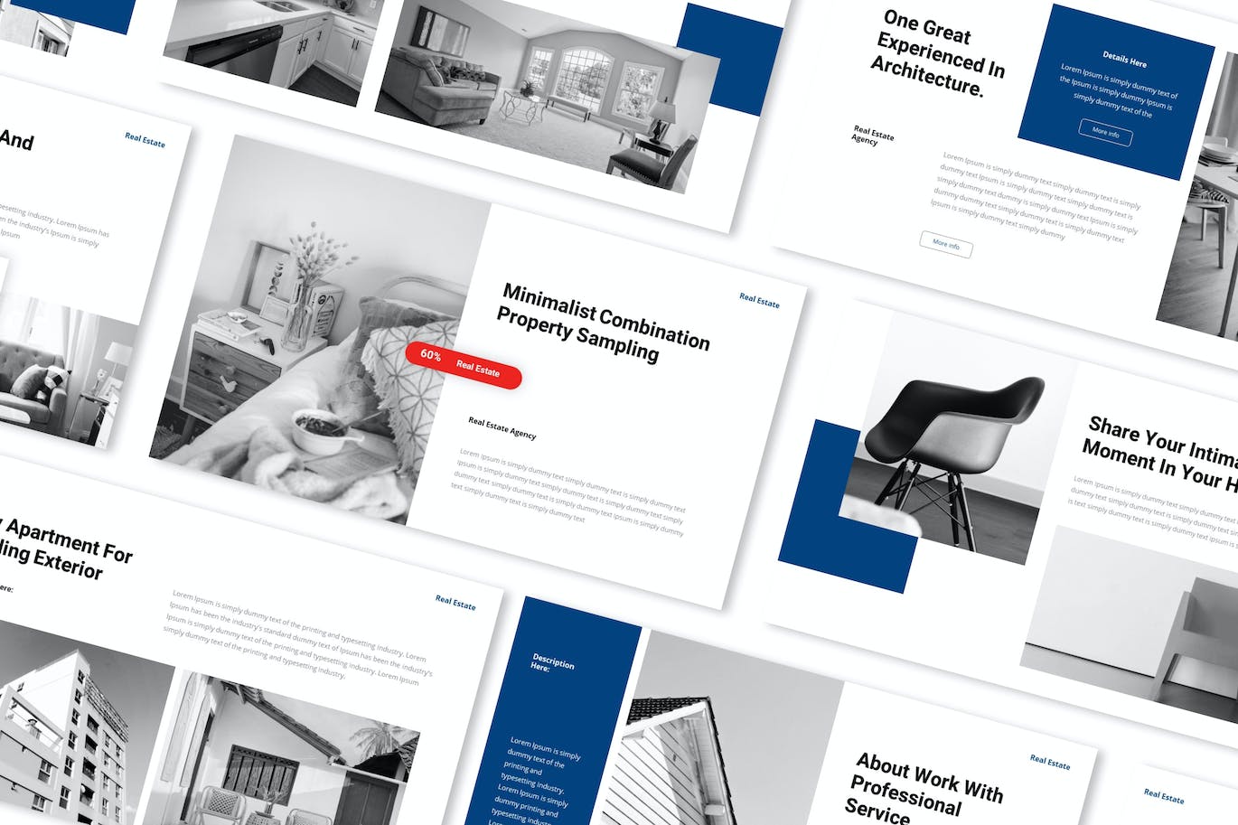 房地产代理PPT模版