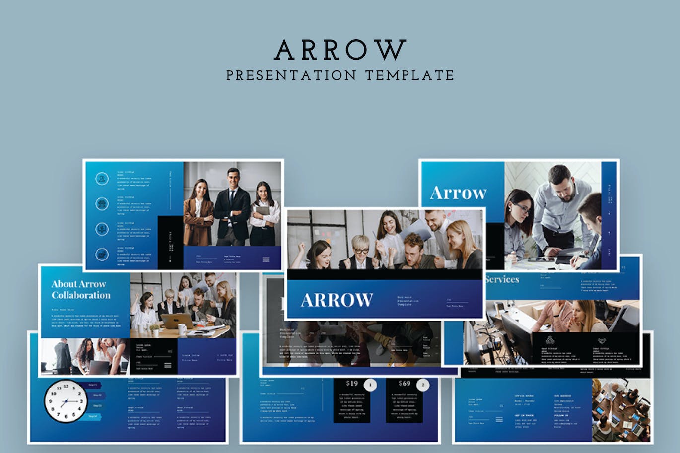 企业商业计划公司介绍PPT模版