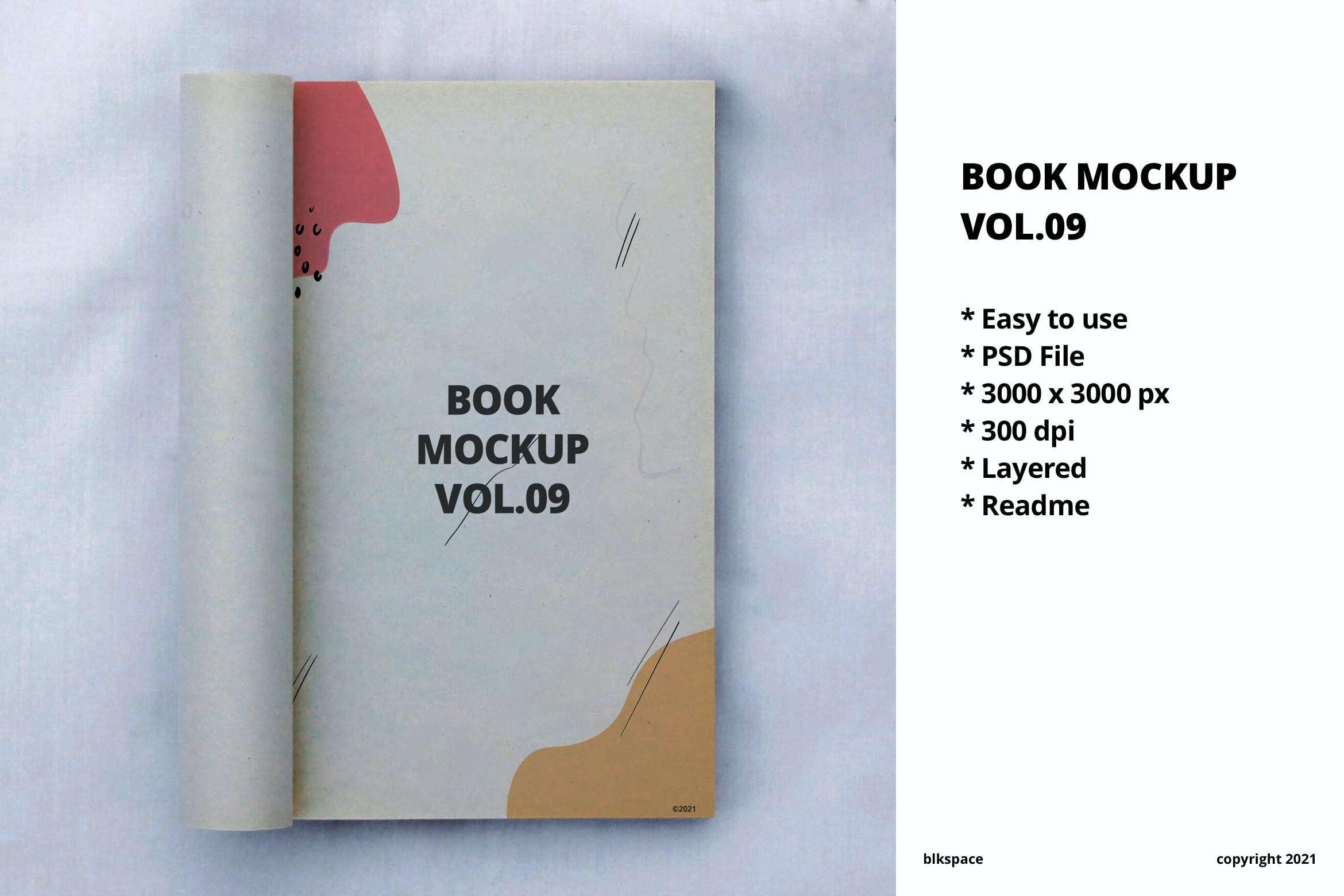 真实场景背景书籍设计样机模板v9 Book Mockup Vol.09