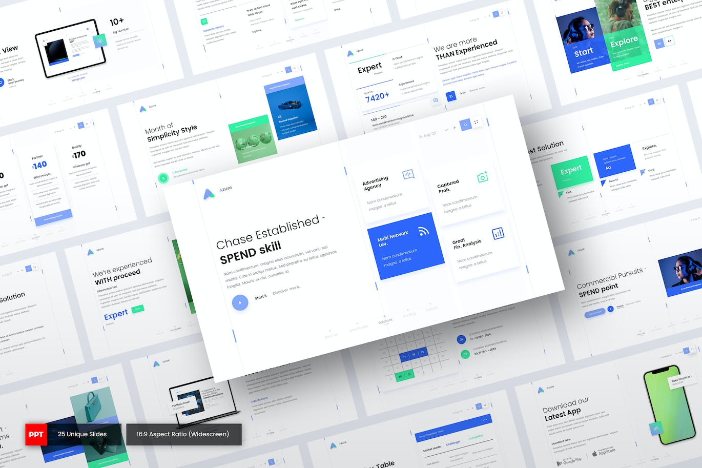 创意多用途商业PPT模版