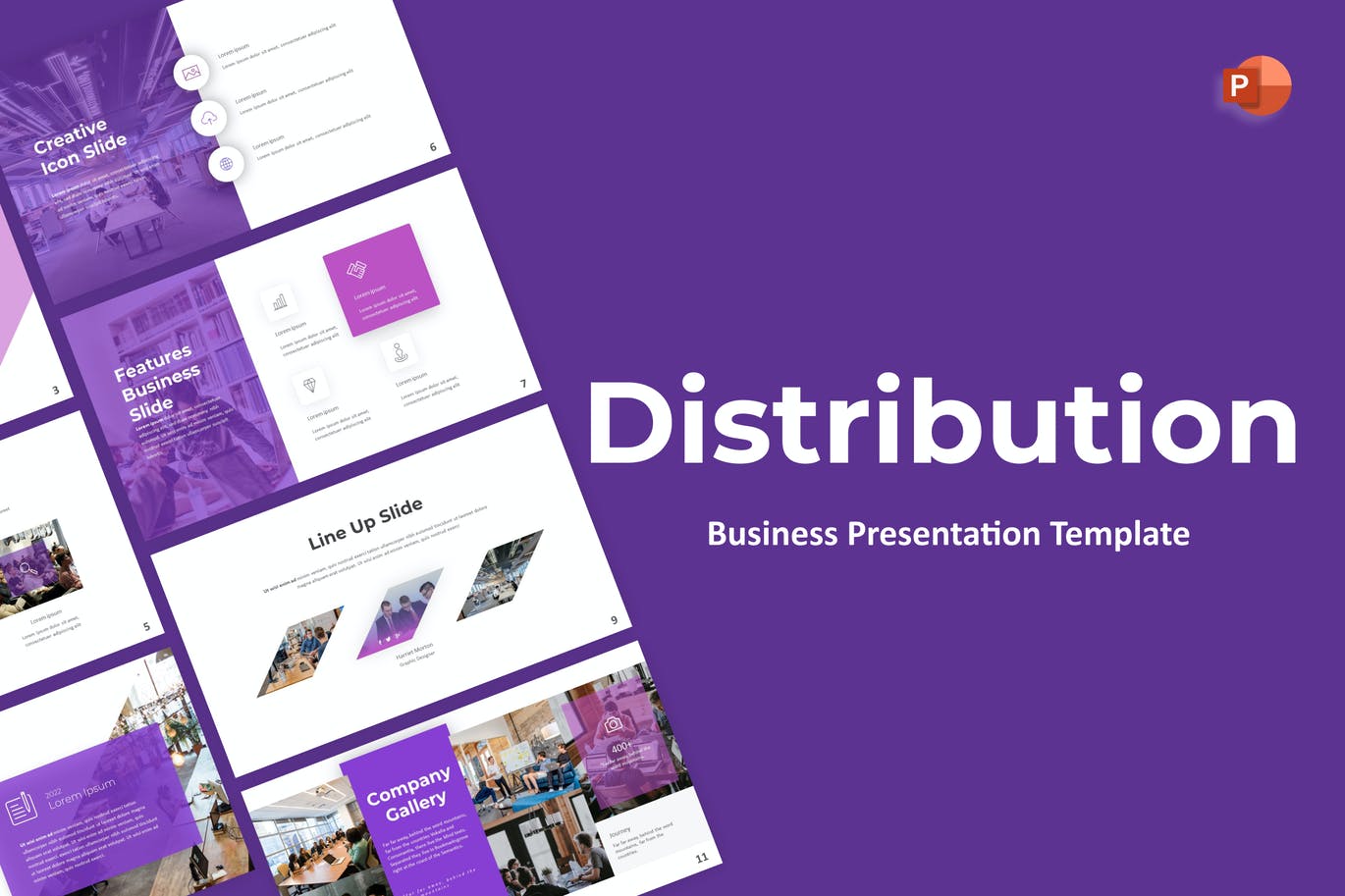 分销业务介绍PPT模板