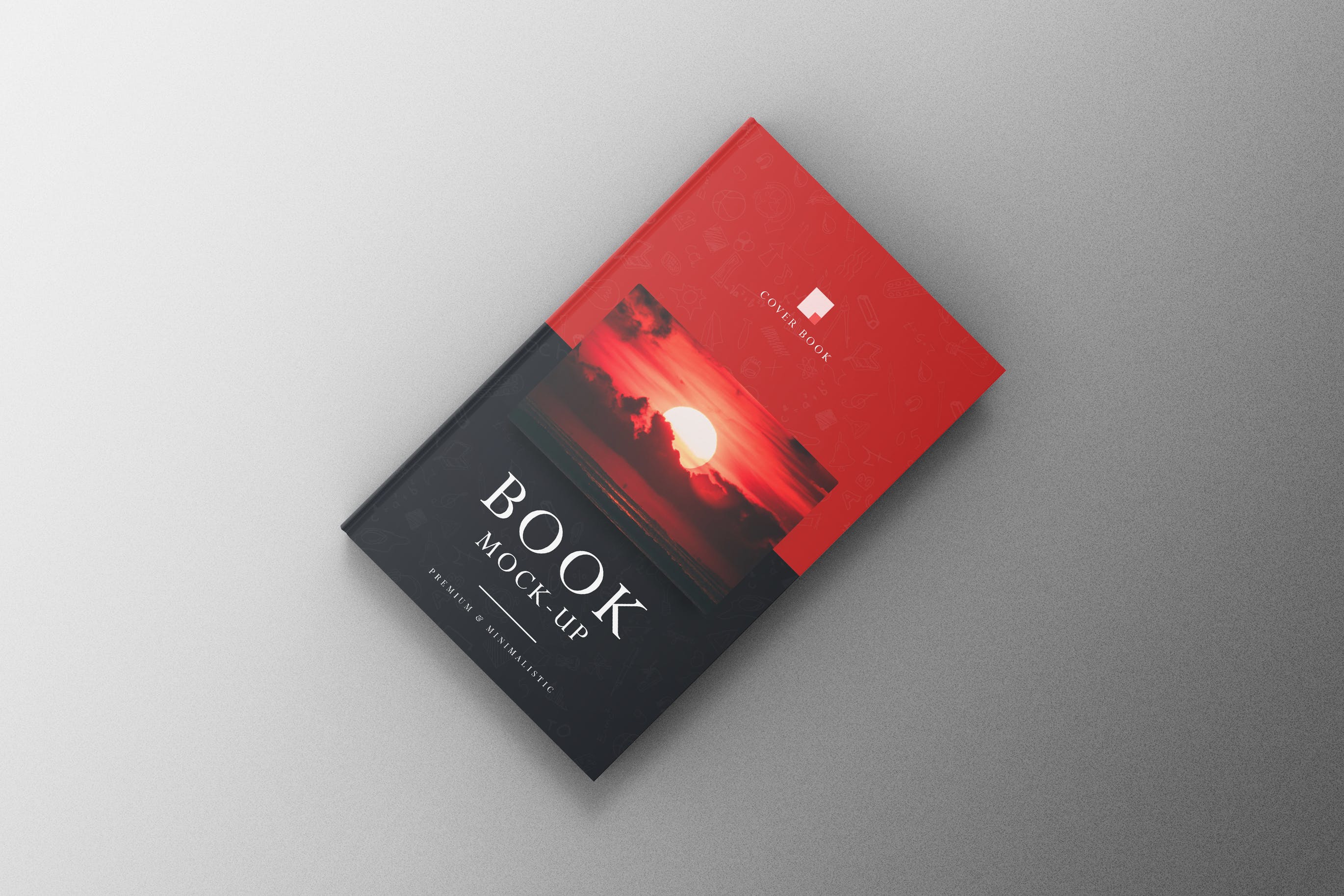硬页书籍外页封面设计展示样机v6 Book Mockup