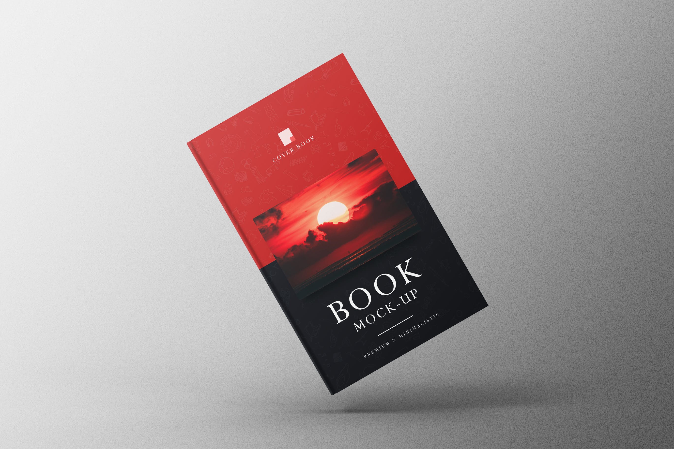 硬页书籍外页封面设计展示样机v2 Book Mockup