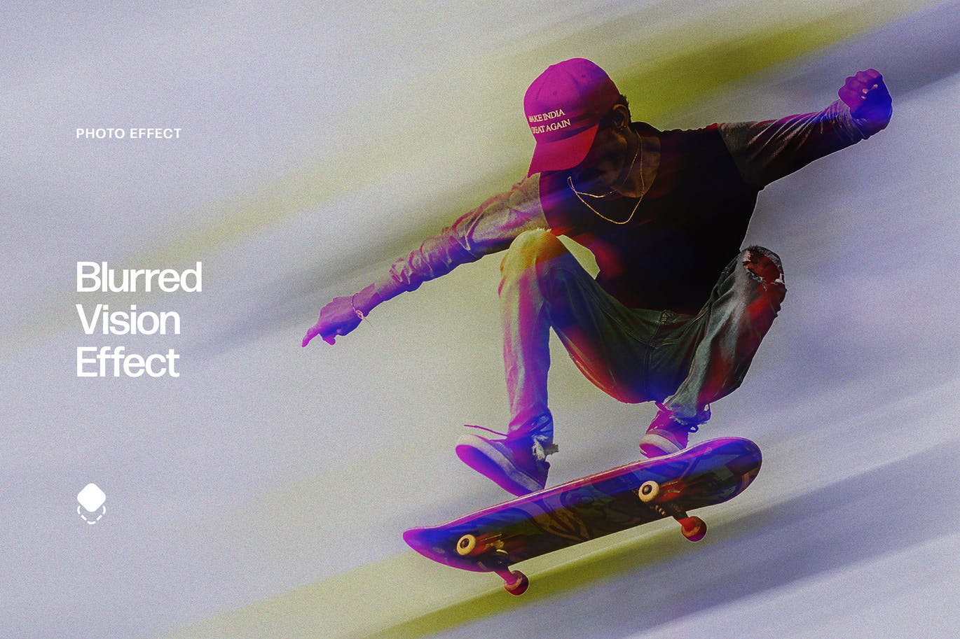 瑕疵和污迹形状视觉海报效果