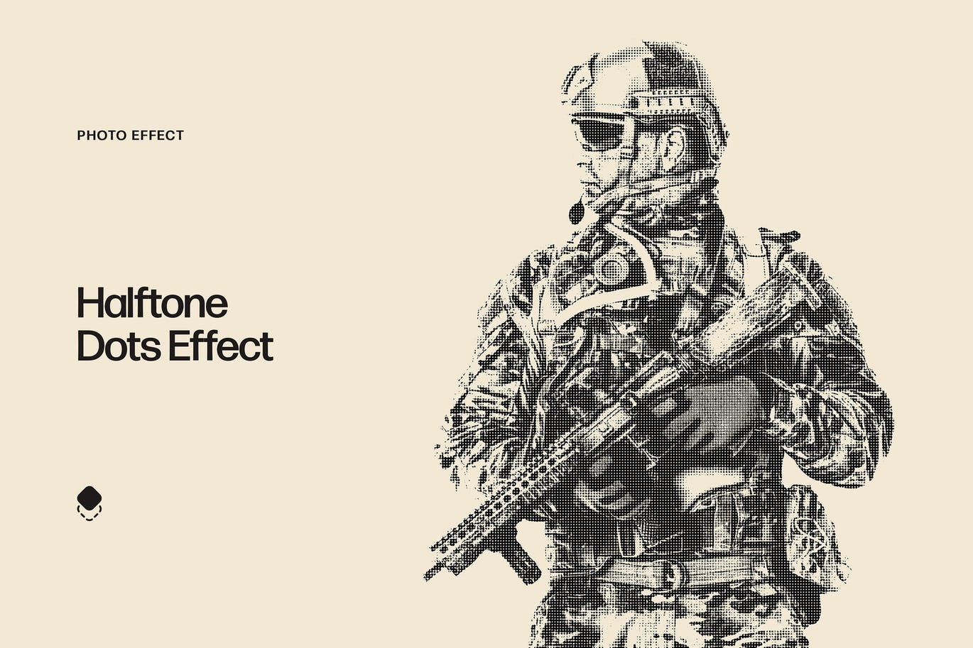 半调色照片效果