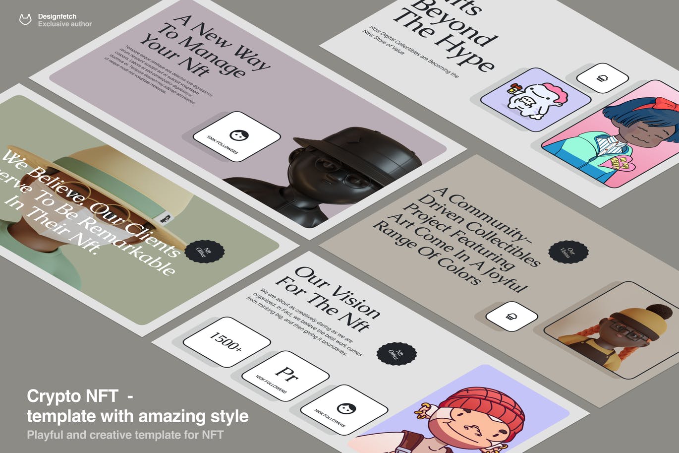 虚拟元宇宙Nft加密技术PPT模板