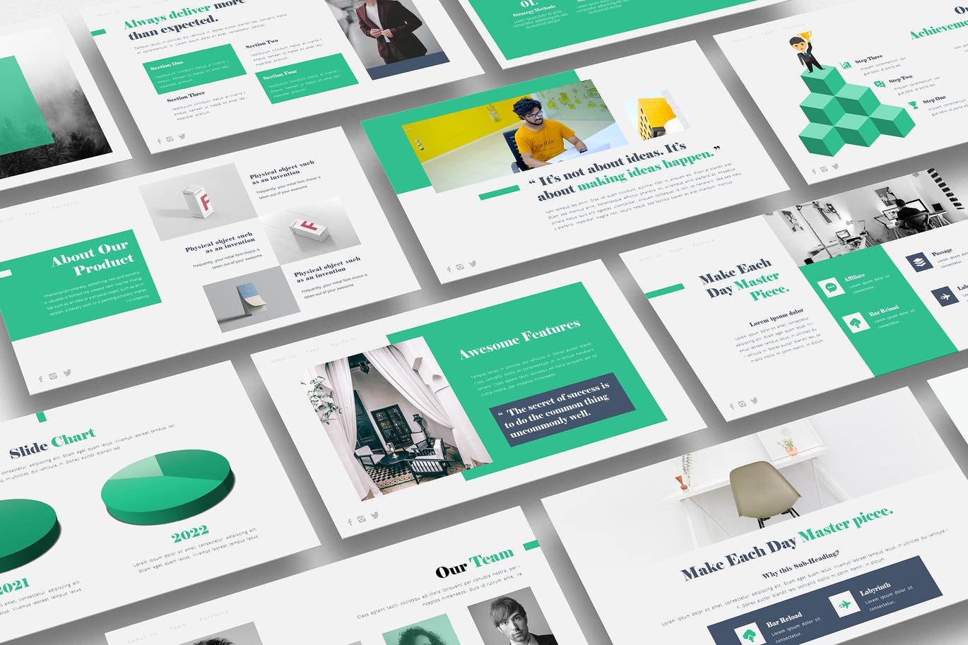 广告设计公司介绍PPT模版