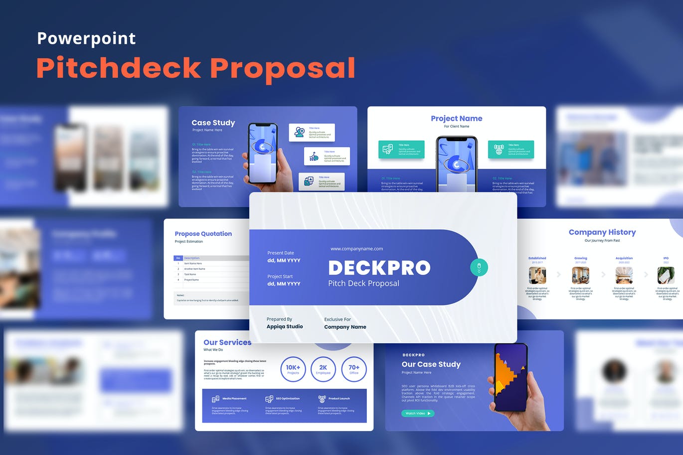 有说服力和影响力商业计划书PPT模版