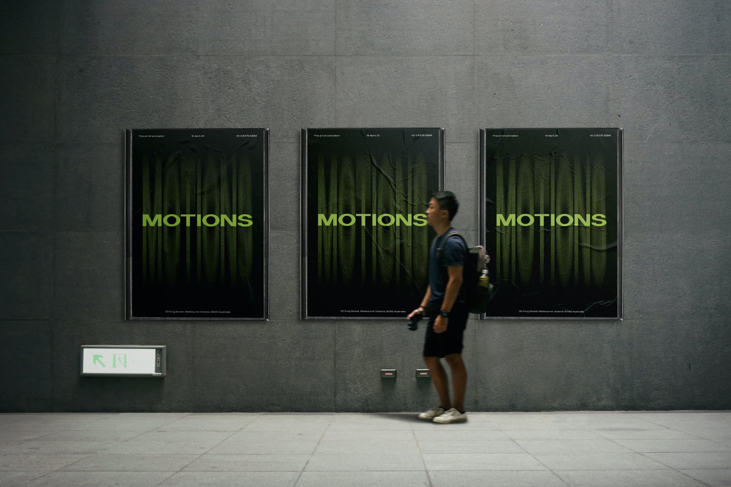 真实场景街道墙体海报展示样机v3 Wall Poster Mockup