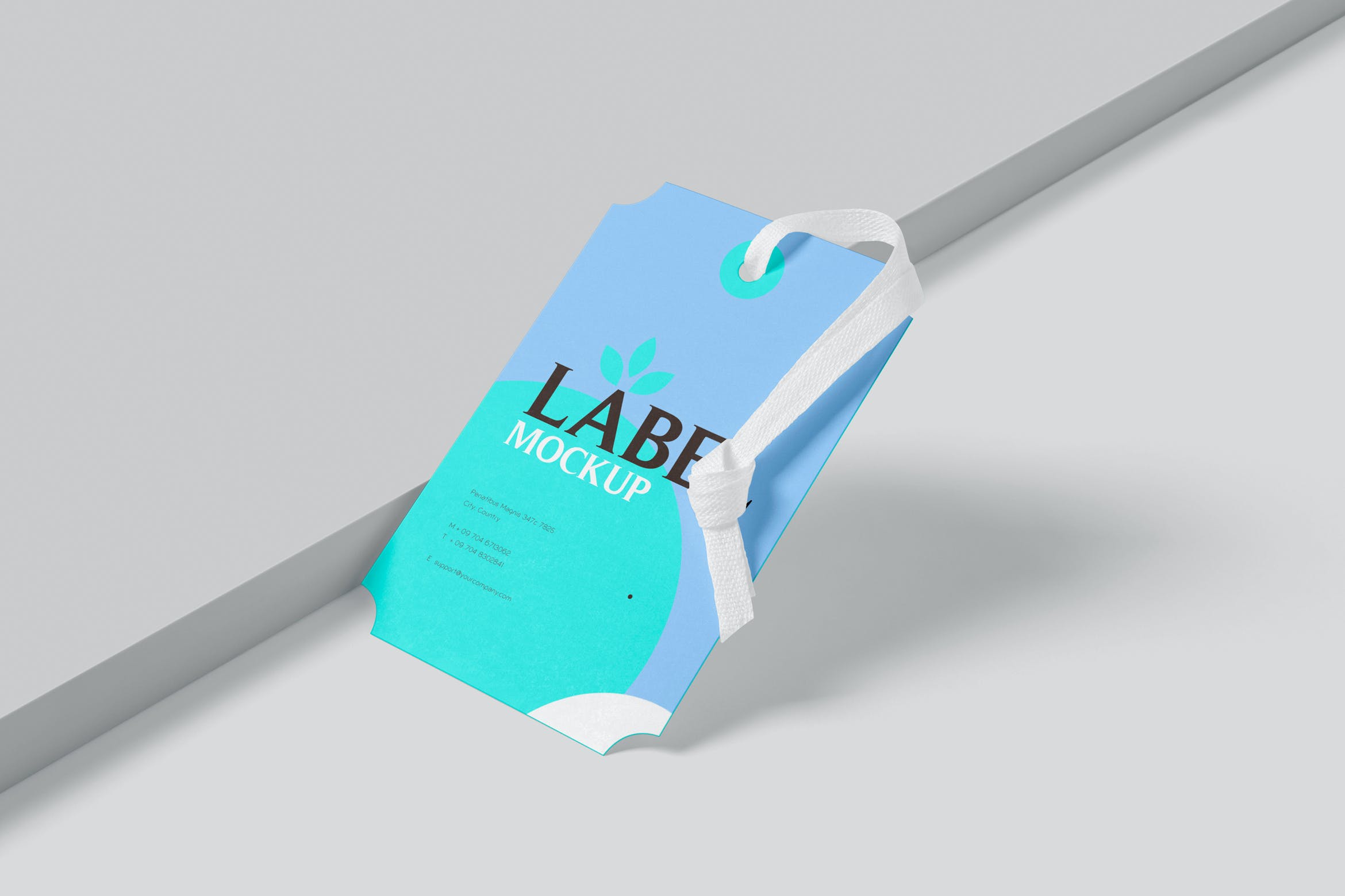 服装标签品牌设计样机模板 Apparel Tag Branding Mockups
