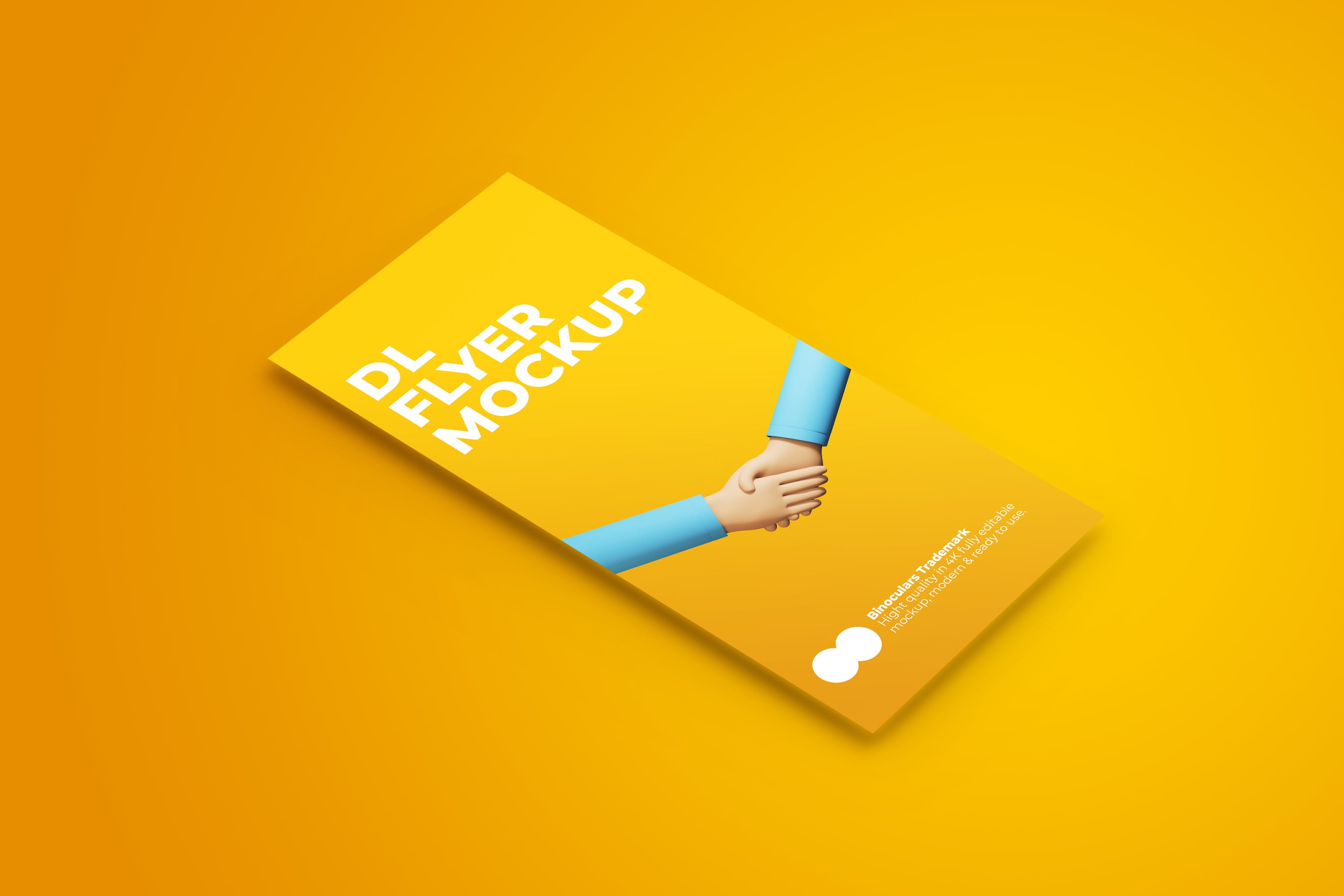 DL尺寸宣传单设计展示样机模板v3 DL Flyer Mockup